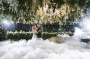 Oh Darling Doltone House Floral Ceiling Installation