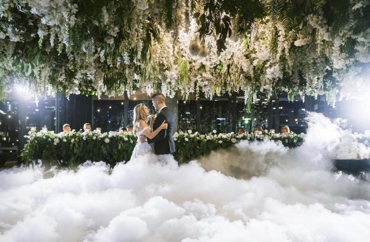 Oh Darling Doltone House Floral Ceiling Installation